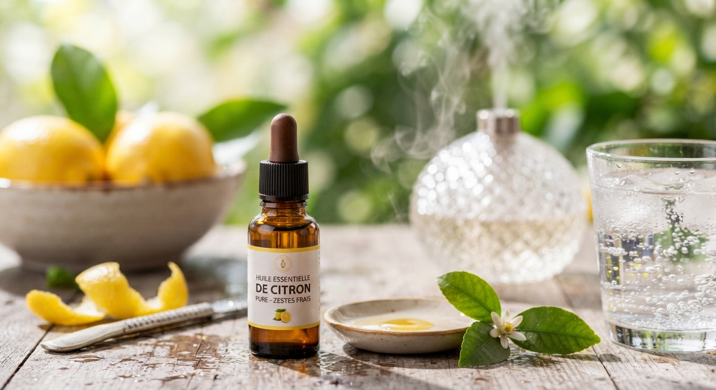 L’essence de citron : un guide pour booster votre quotidien naturellement